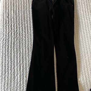 Hudson Jeans Black Wide Leg Pants